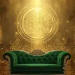 fauteuil therapeute abondance doré